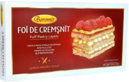 Puff Pastry Layers 380g Boromir Foi de Cremsnit