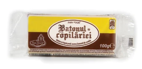 Batonul Vanilla Chocolate Bar 100g