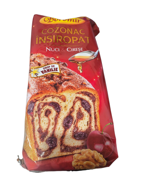 Cozonac Walnuts and Cherry w/Vanilla 500g