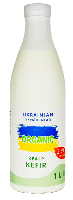 Organic Kefir 2.5% Ukraine 1L