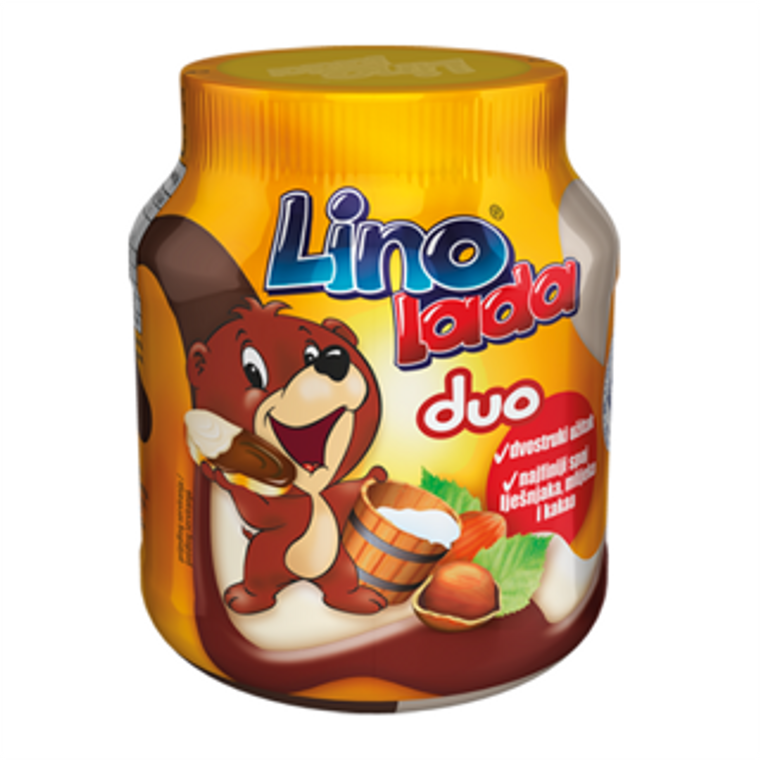 White & Hazelnut Spread Linolada 350g