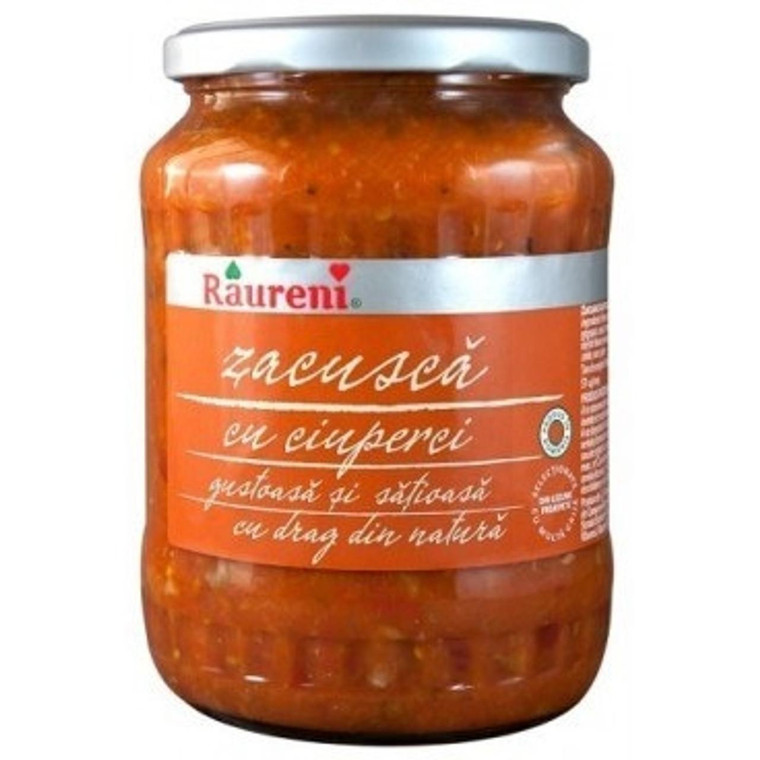 Zacusca w/Mushrooms Raureni 700g