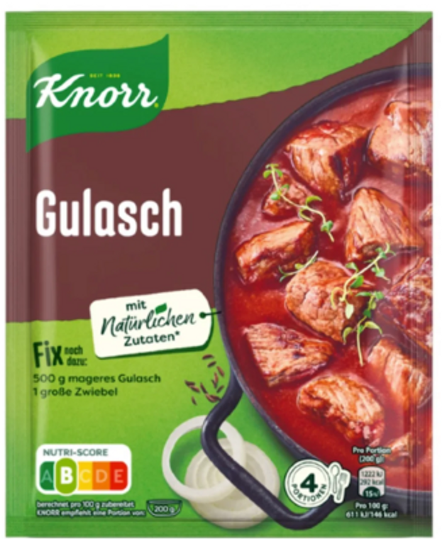Knorr Fix Gulasch