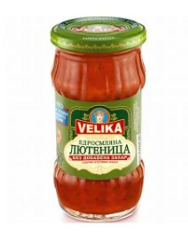 Velika Homestyle lutenitsa No Sugar 300g