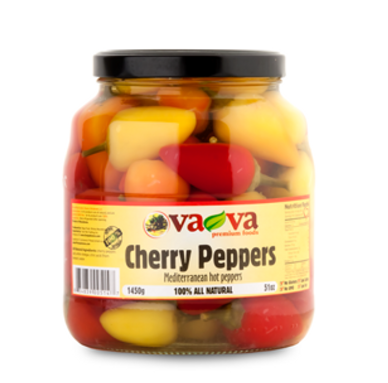 Vava Cherry Peppers 1450g