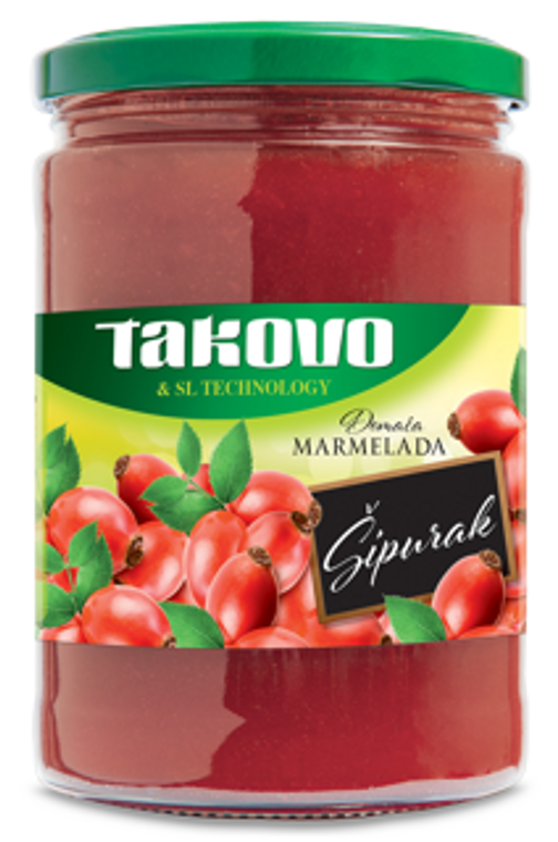 Rose Hip Jam Takovo 700g