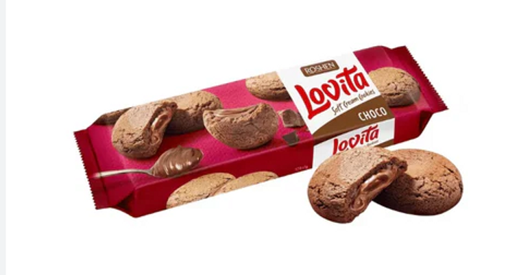 Lovita Cookies w/ Cocoa Cream 127g