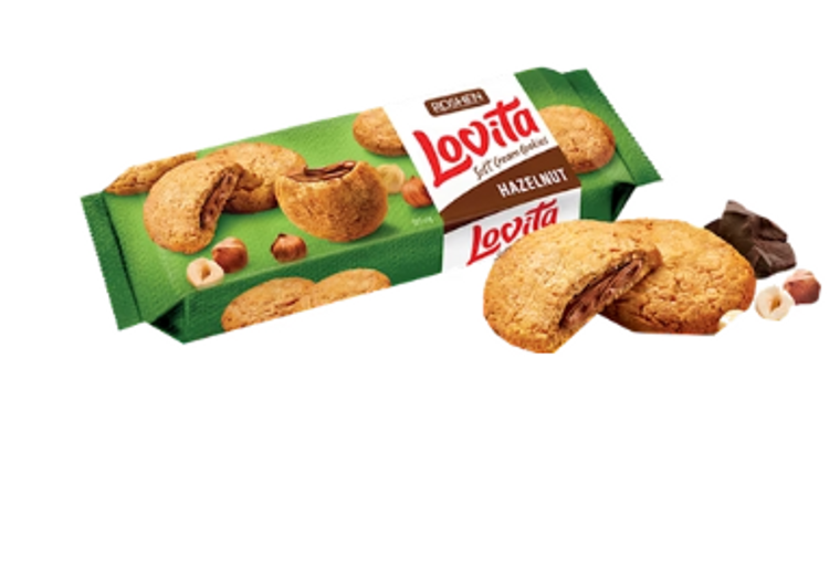 Lovita cookies w/ Hazelnut cream