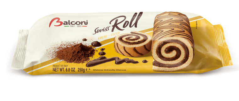 Balconi Roll Cocoa 250g