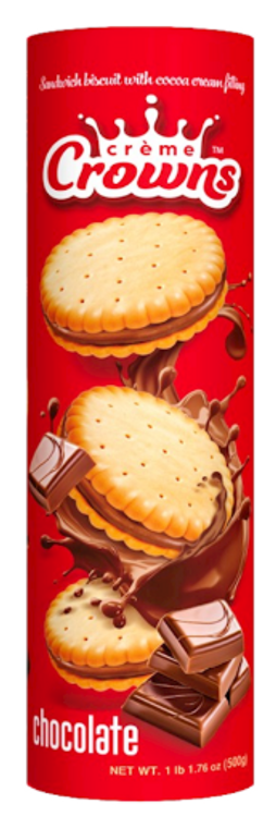 Sandwich Cookies w/ Chocolate 500g