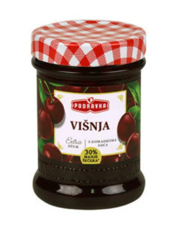 Sour Cherry Jam Podravka 320g