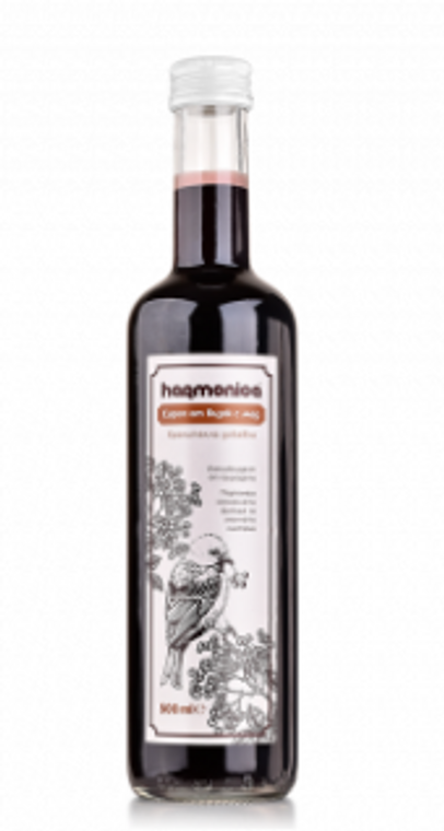 Organic Dwarf Elderberry Syrup w/Honey Harmonica 500ml