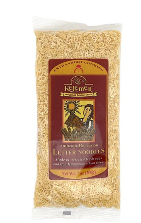 Kelemen Letter Noodles 200g