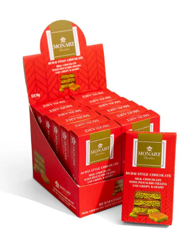 Monart Dubai Chocolate 70g