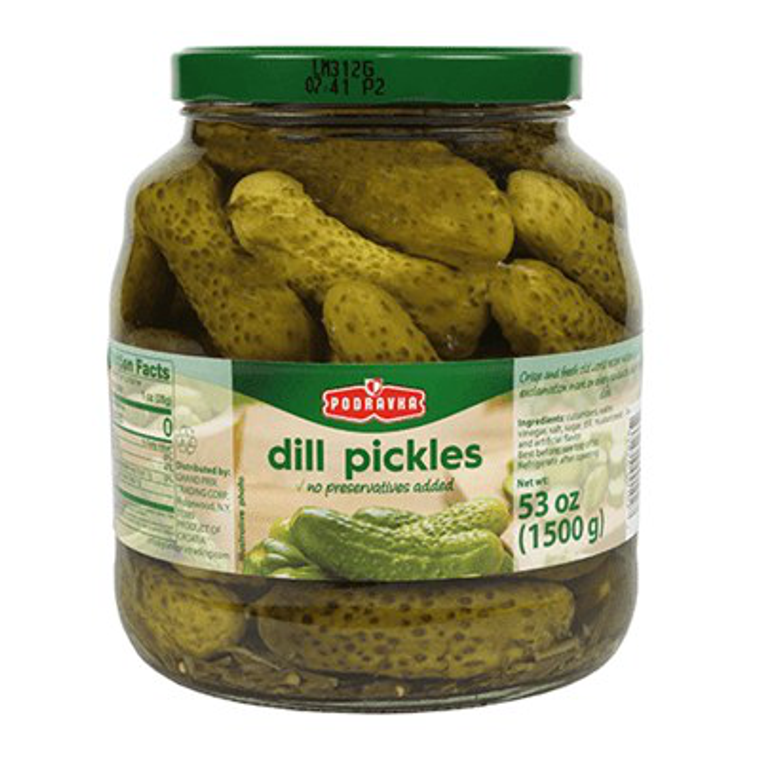 Dill Pickles Podravka 1500g