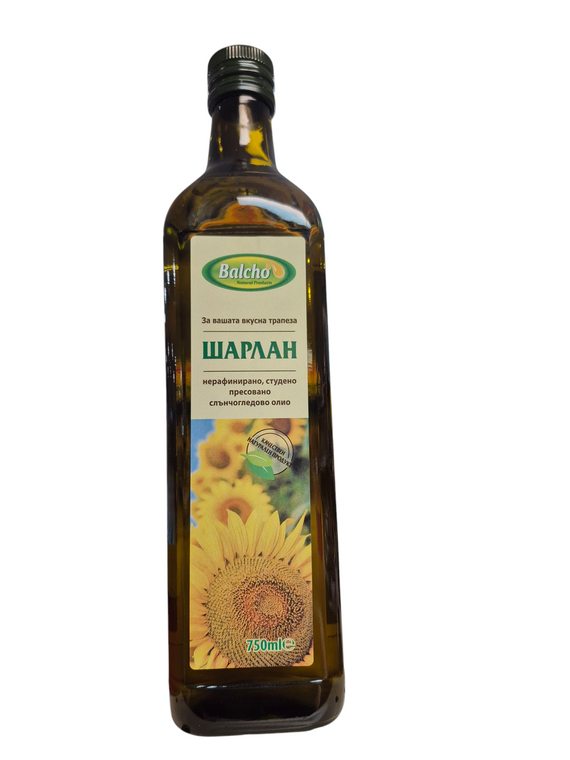 Sunflower Oil Sharlan Glass 750ml