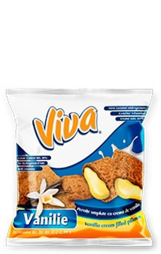 Snack Vava Viva Snack Vanilla - K&V Bulgarian Market
