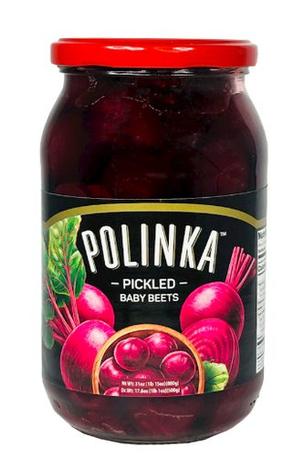 Pickled Baby Beets Polinka 880g - K&V Bulgarian Market