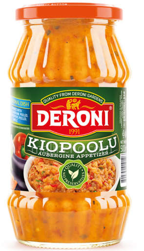 Eggplant Appetizer Deroni 500g - K&V Bulgarian Market
