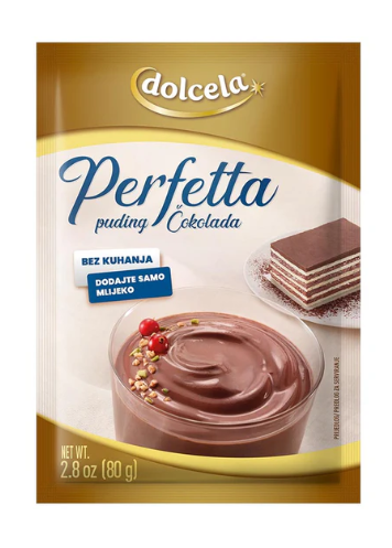 Podravka Dolcela Perfetta Pudding Chocolate (80g) - K&V Bulgarian