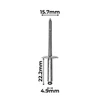 Chrysler/GM Specialty Rivet - CC32118