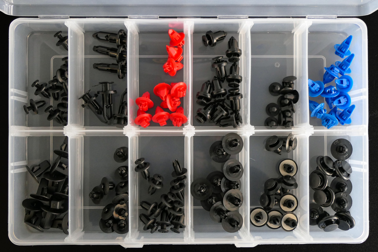 Toyota Automotive Clip Kit – 120 Pieces | Clipstok