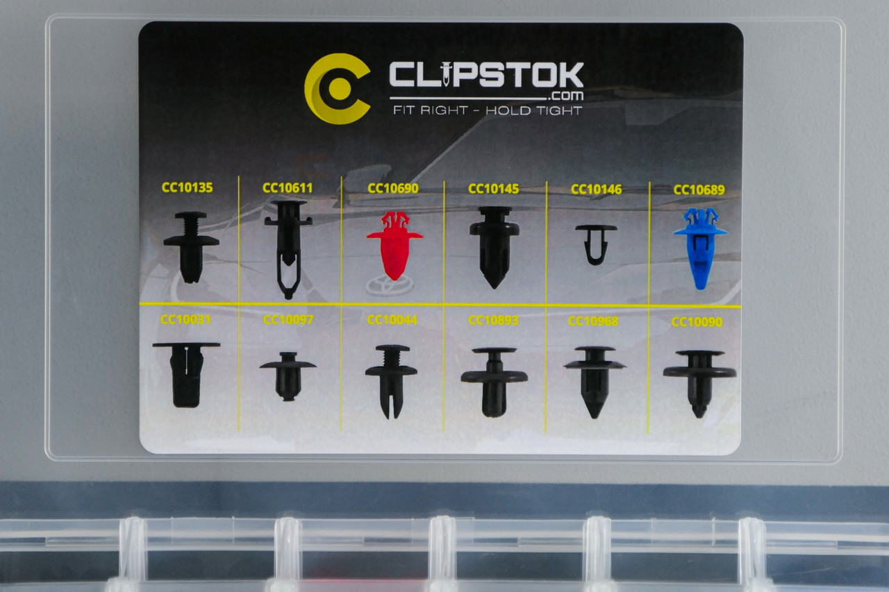 Toyota Automotive Clip Kit – 120 Pieces | Clipstok