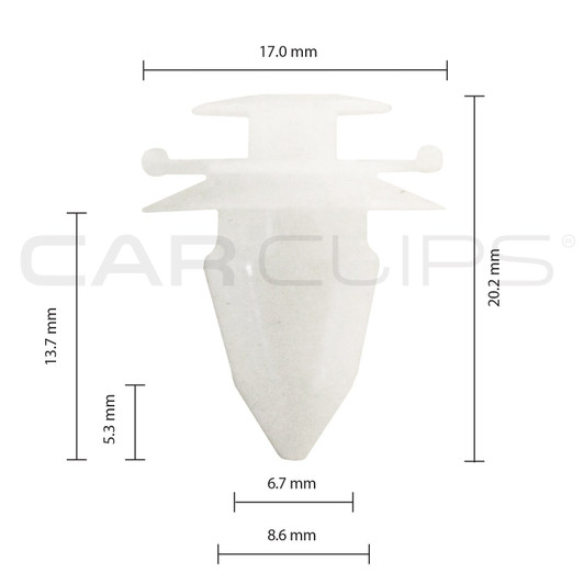 Mitsubishi/Nissan Car Clip - CC11527