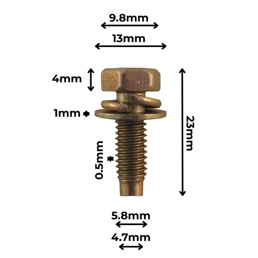 Multi-use SEM Body Bolt M6 x 16mm - CC32109