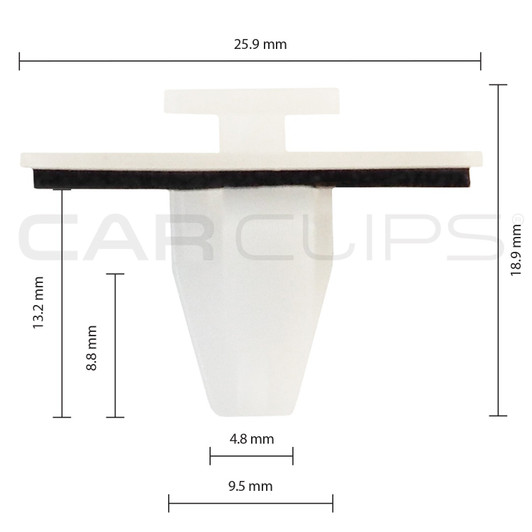 Hyundai/Kia/SsangYong Car Clip - CC10988