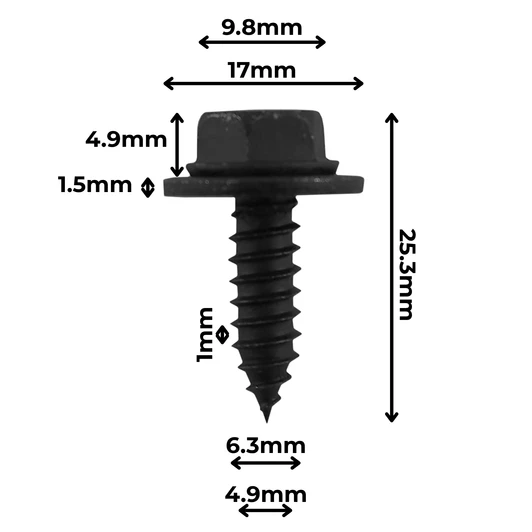GM/Multi-use SEM Screw 6 x 20mm - CC32076