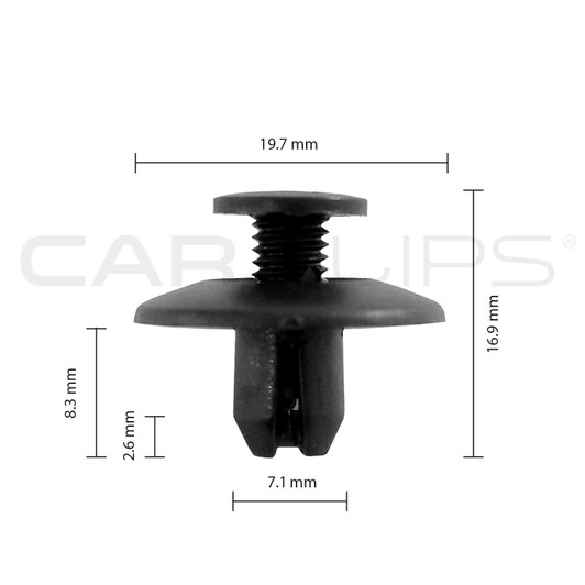 CC10092 - Car clip to fit Honda/Suzuki/Toyota