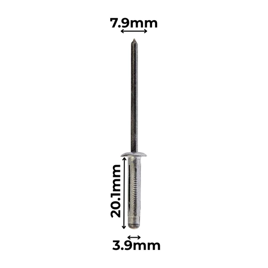 Mercedes-Benz Aluminium split rivet - CC32119