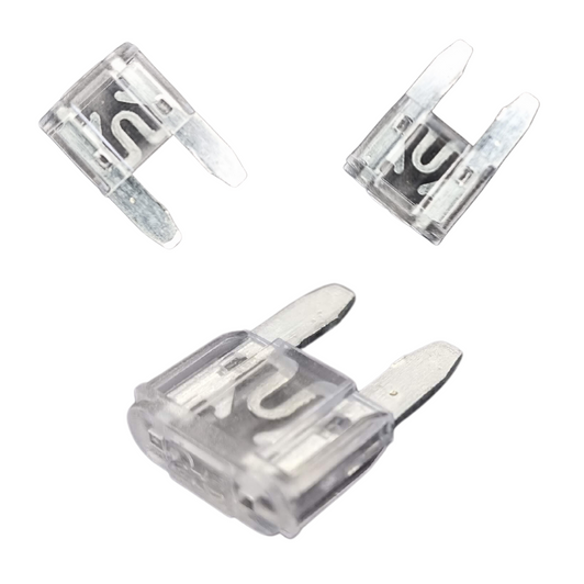 Micro Blade Fuse 25A White/Clear