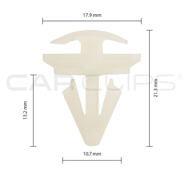 VW Moulding Clip
VW Part number; 3C0853585, 3C0-853-585