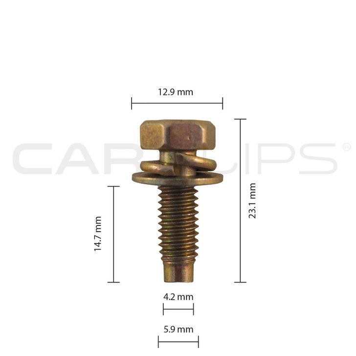 Multi-use SEM Body Bolt M6 x 16mm - CC32109