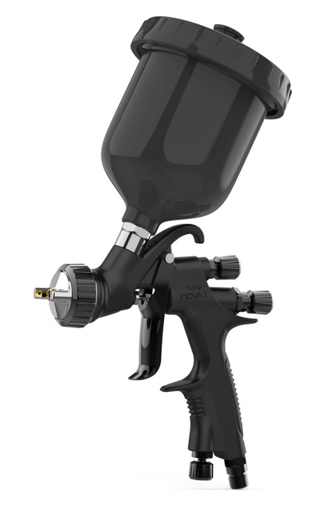 Almax NOVA HVLP gravity fed spray gun