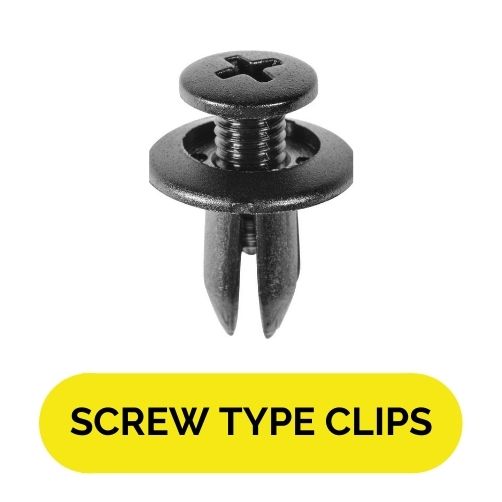 Car Clips, 100 Pcs Rivet Clips Plastic Fastener Black Universal For Auto  Cars Door Trim Panels With Storage Box And Removal Tool Installation