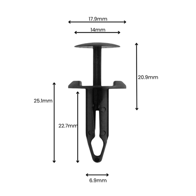 Universal fit Car Clip - CC10473