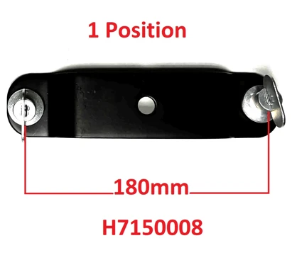 Omega Bracket 180mm for HES fixtures (1 position)