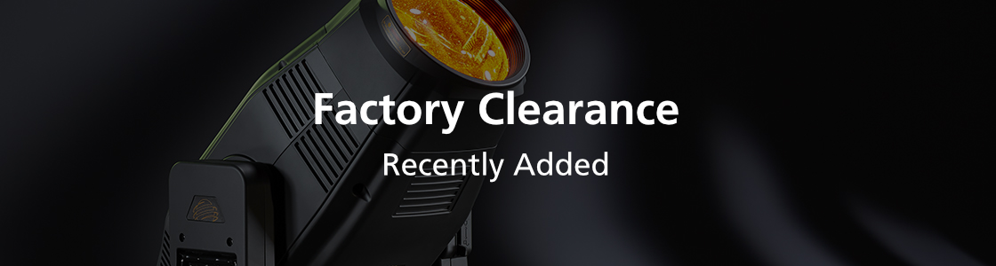 Factory Clearance Banner