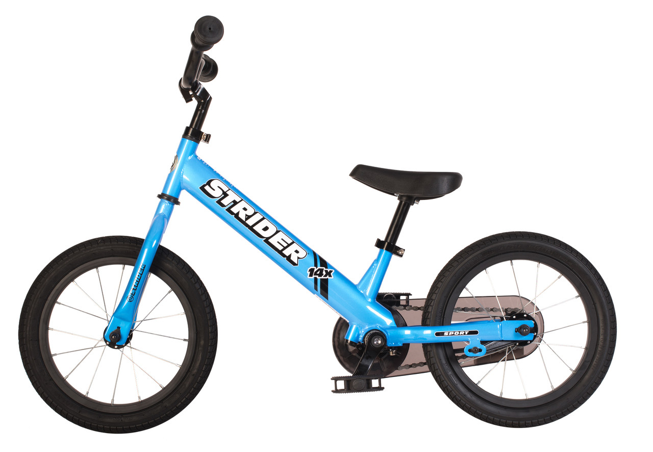 strider balance bike with pedals