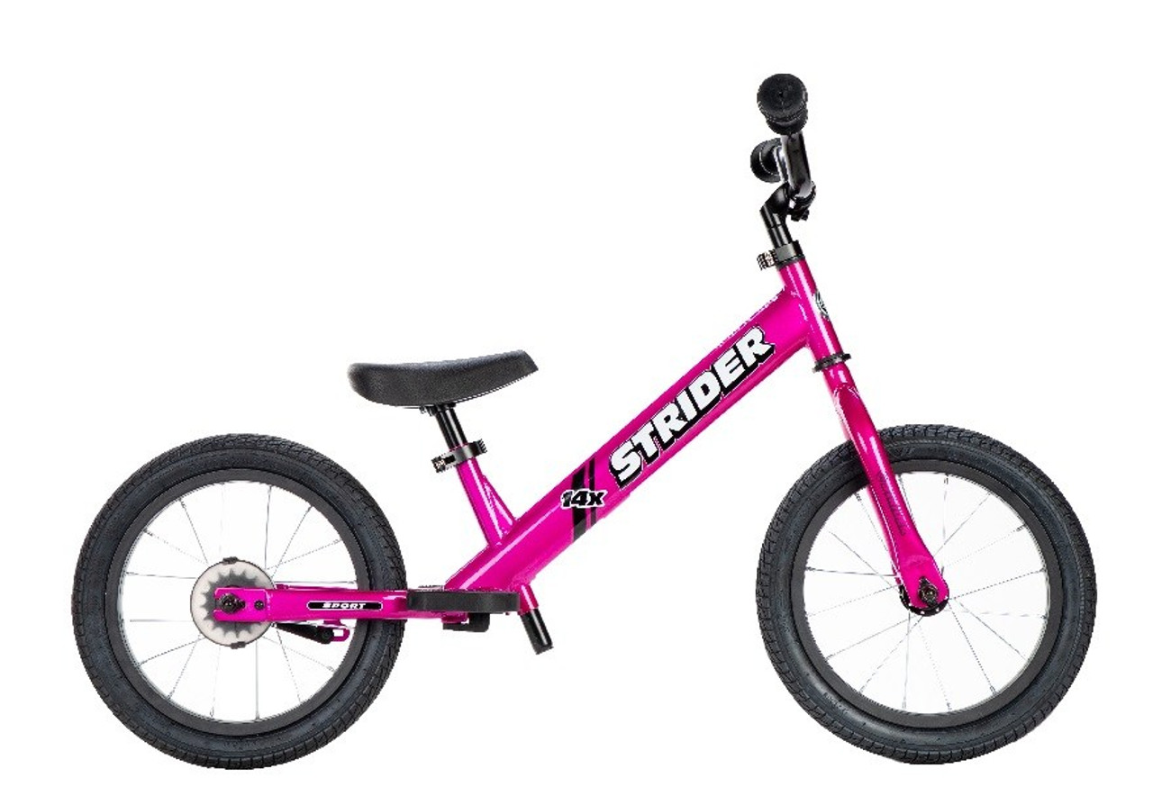 Strider 14x Sport Fuchsia - Pink | Balance Bikes Canada