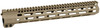Combat Rail One Piece Free Float Handguard, Magpul FDE M-LOK™