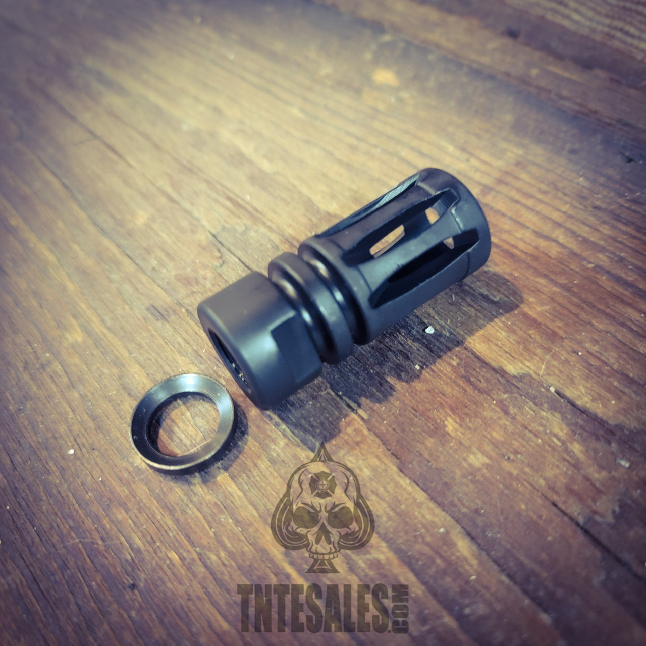 5.56 Gate Lock Ext. A2 Flash Hider with Crush Washer - TNTE Sales Inc.