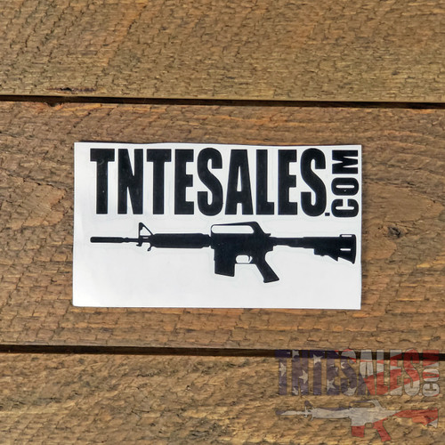 TNTE Sales Rifle Logo Vinyl Decal 