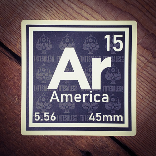 AR15 Element Sticker