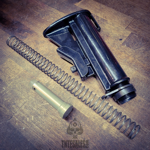 XM-177 GAU-5 N1 CAR Style Carbine Stock Polymer - Stock Only