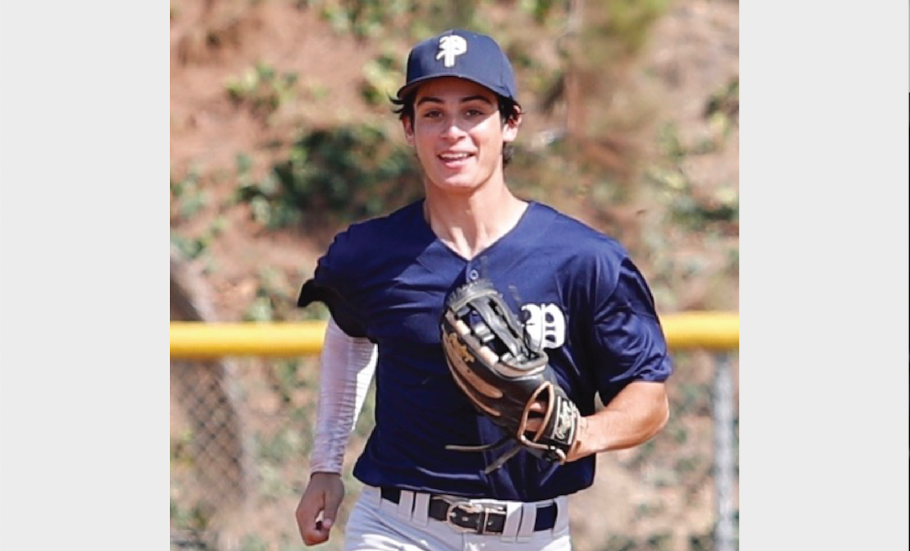 Senior Jake Herrera after making the 3rd out! 