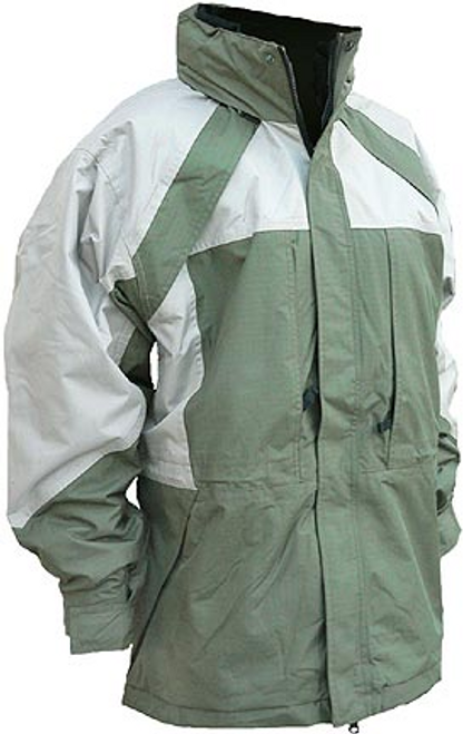Men's Olive Insulated 3-in-1 Ski Jacket